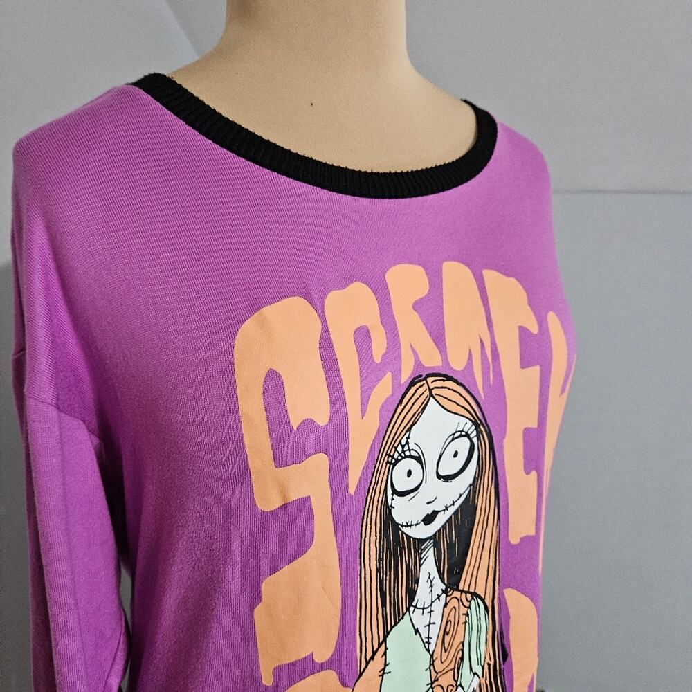 Disney Nightmare Before Christmas Scream Queen Sleepshirt Sleepwear Gown Medium - Picture 6 of 16